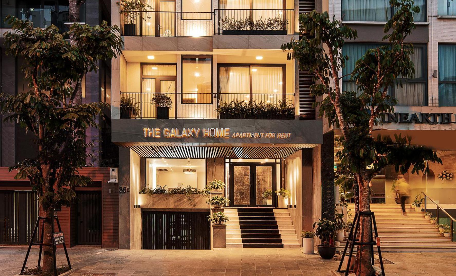 The Galaxy Home Hotel & Apartment Hanoj Exteriér fotografie